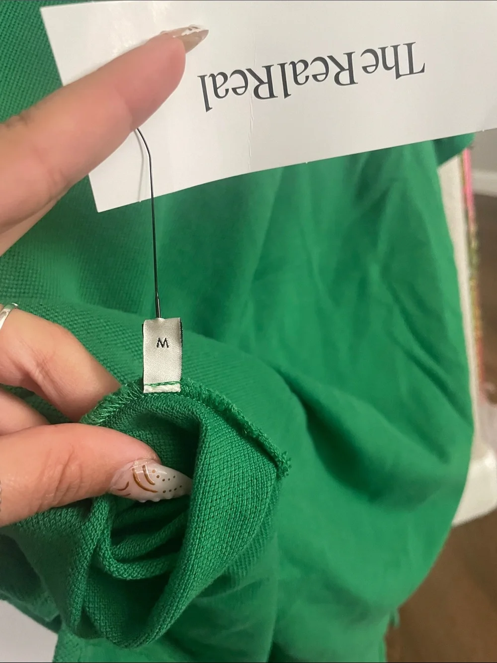 Gucci Green Polo with White Collar and Pink GG Patch